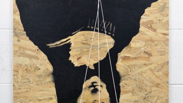 GuerraepaolO
“Up & down”
Omaggio a Leonardo Da Vinci e il suo studio sul volo, in capovolta chiave moderna...
stencil su osb + aria d’artista!...in palloncini colorati
cm 56x84 + 000 palloncini
Mostra Atelier Capricorno “Prendere il volo” anno 2019