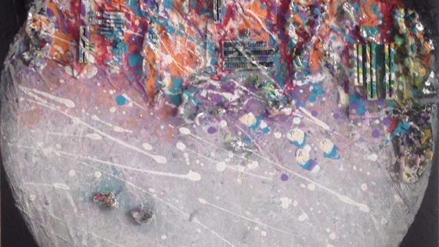 Eva Hodinovà
“Jupiter
Il destino dell’universo”
tecnica mista materica su tela
cm 50x50
Mostra Atelier Capricorno “Prendere il volo” anno 2019