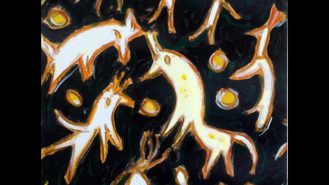 Giorgio Piccaia
“Uomini e animali” 2014
Progetto di una serie di opere su carta dedicate alla Terra
acrilico su carta cm 29,5x29,5
Mostra Personale
Atelier Capricorno anno 2019